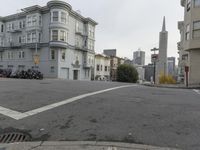 Grey Sky above Urban Skyline of San Francisco