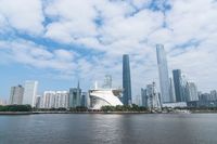 Guangdong Harbor River City Skyline