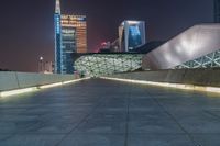 Guangzhou, China: Cityscape with Futuristic Architecture