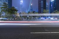 Guangzhou Night Cityscape: A Glimpse of Asia