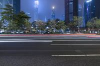 Guangzhou Night Cityscape: A Glimpse of Asia