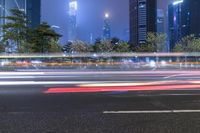 Guangzhou Night Cityscape: A Glimpse of Asia