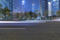 Guangzhou Night Cityscape: A Metropolis in Asia
