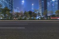 Guangzhou Night Cityscape: A Metropolis in Asia