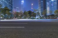 Guangzhou Night Cityscape: A Metropolis in Asia