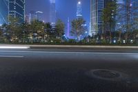 Guangzhou Night Cityscape: A Metropolis in Asia