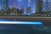 Guangzhou Night Cityscape: A Metropolis in Asia