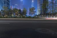 Guangzhou Night Cityscape: A Metropolis in Asia
