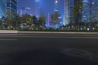 Guangzhou Night Cityscape: A Metropolis in Asia