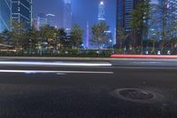 Guangzhou Night Cityscape: A Metropolis in Asia
