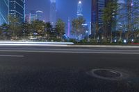 Guangzhou Night Cityscape: A Metropolis in Asia
