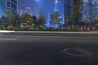 Guangzhou Night Cityscape: A Metropolis in Asia