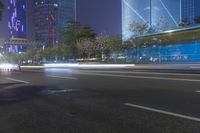 Guangzhou Night Urban Skyline in Asia