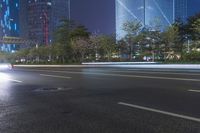 Guangzhou Night Urban Skyline Asia 007
