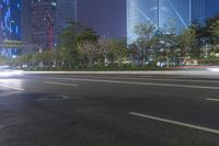 Guangzhou Night Urban Skyline Asia 008