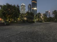 Guangzhou Skyline at Dawn