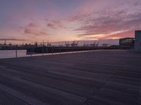 Architecture in Hamburg: Dawn Reflections on the Water