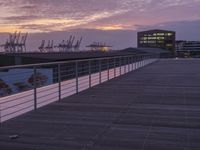 Architecture in Hamburg: Dawn Reflections on the Water
