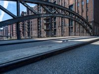 Hamburg Architecture: Symmetry Under a Clear Sky