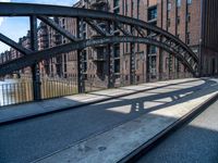 Hamburg Architecture: Symmetry Under a Clear Sky