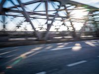 Hamburg Bridge: Motion Blur with Clouds
