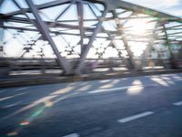 Hamburg Bridge: Motion Blur with Clouds