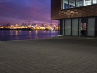 Hamburg City Architecture in the Evening