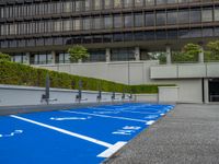 Hamburg City Life: Electric Charging Stations Amid Urban Design