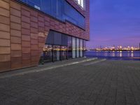 Hamburg City Lights: A Night View