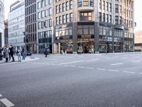 Hamburg: City Road in Urban Daylight