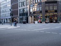 Hamburg: City Road in Urban Daylight