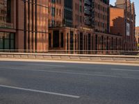Hamburg at Dawn: City Streets with Modern Architecture