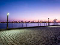 Hamburg at Dawn: Cityscape and Skyline