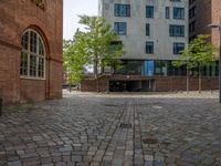 Hamburg, Deutschland: City Life on Cobblestone Streets