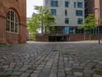 Hamburg, Deutschland: City Life on Cobblestone Streets