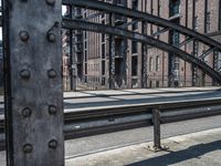 Asphalt Roads and Bridge in Hamburg, Germany