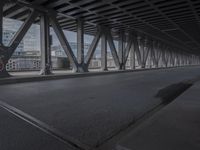 Cityscape of Hamburg, Germany with Steel Bridge and Urban Architecture