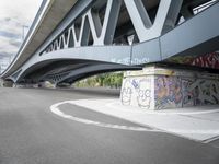 Hamburg, Germany: Modern Bridge in the City