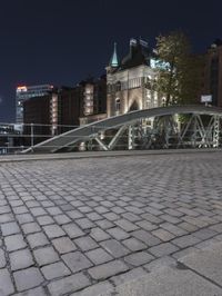 Night Lights: Hamburg, Germany's Stunning Bridges at Night