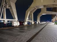 Hamburg, Germany at Night: City Roads 001