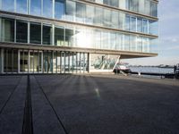 Hamburg Germany Office Building in Business District 002