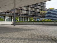 Hamburg, Germany: Office Buildings in an Urban Cityscape