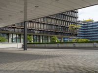 Hamburg, Germany: Office Buildings in an Urban Cityscape