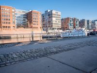 Hamburg, Germany: Road, Harbor, Jetty