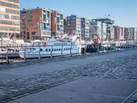 Hamburg, Germany: Road, Harbor, Jetty