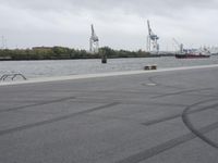 Hamburg HafenCity Cityscape with Industrial Architecture and Water