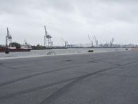 Hamburg HafenCity Cityscape with Industrial Architecture and Water