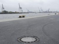 Hamburg HafenCity Cityscape with Industrial Architecture and Water