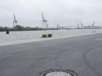 Hamburg HafenCity Cityscape with Industrial Architecture and Water