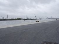 Hamburg HafenCity Cityscape with Industrial Architecture and Water